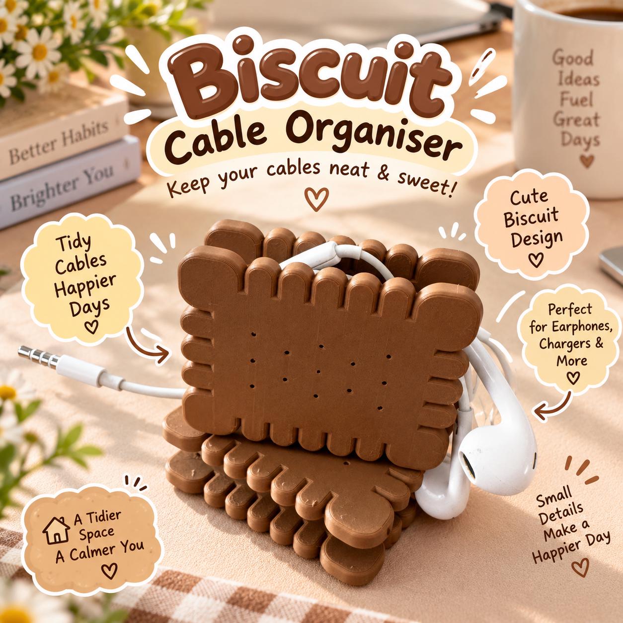Biscuit Cable Organiser