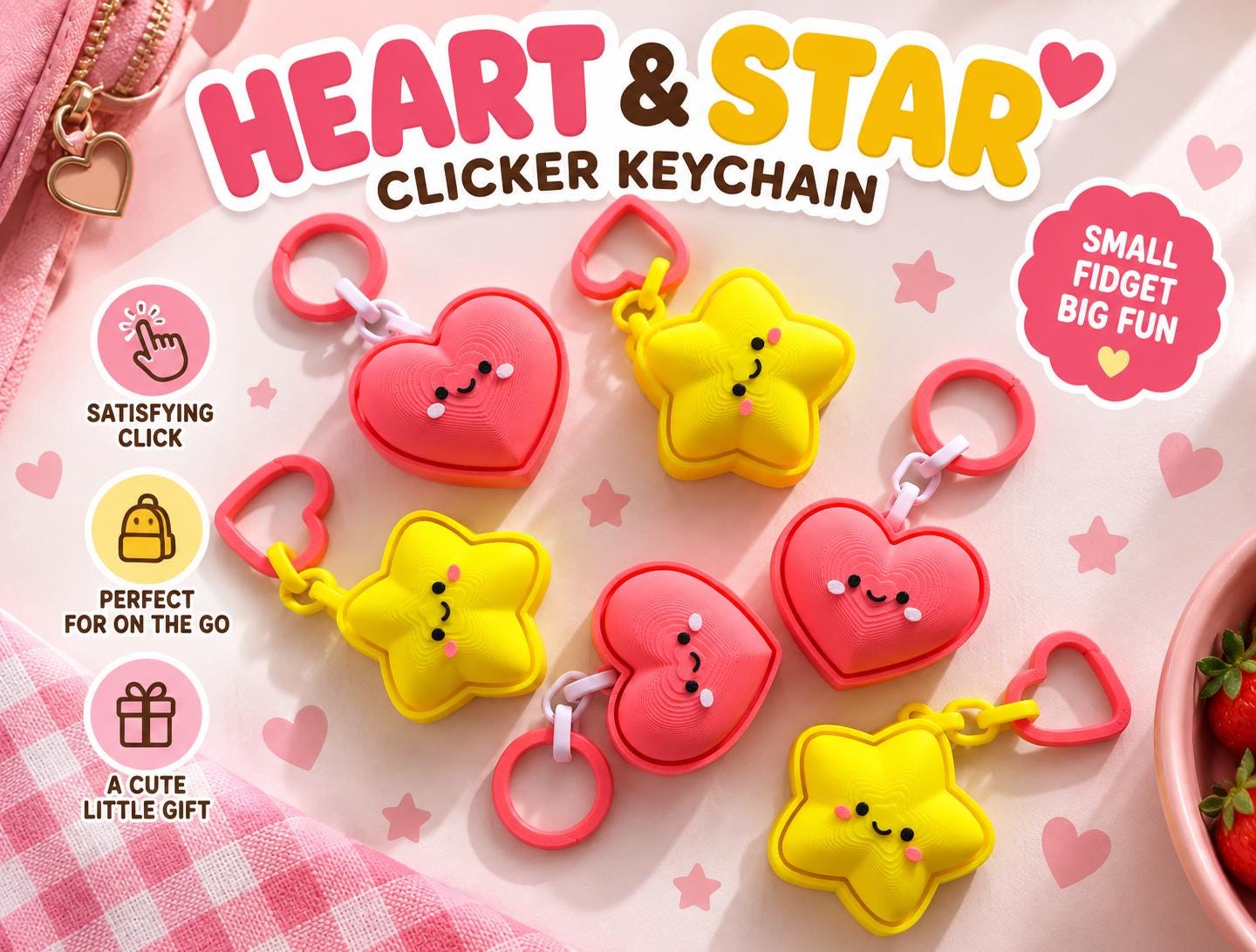 Heart & Star Clicker