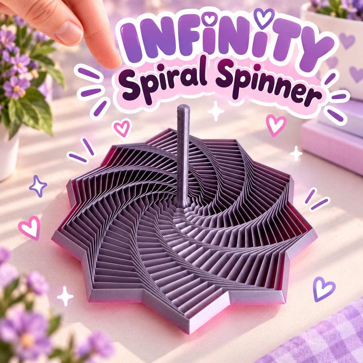 Infinity Spiral Spinner